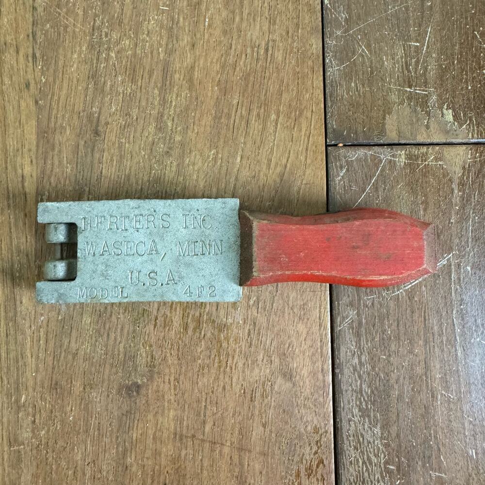 Herter's Inc Model 4F2 Sinker Mold Vintage Fishing‎ Weight Casting Wood Handle